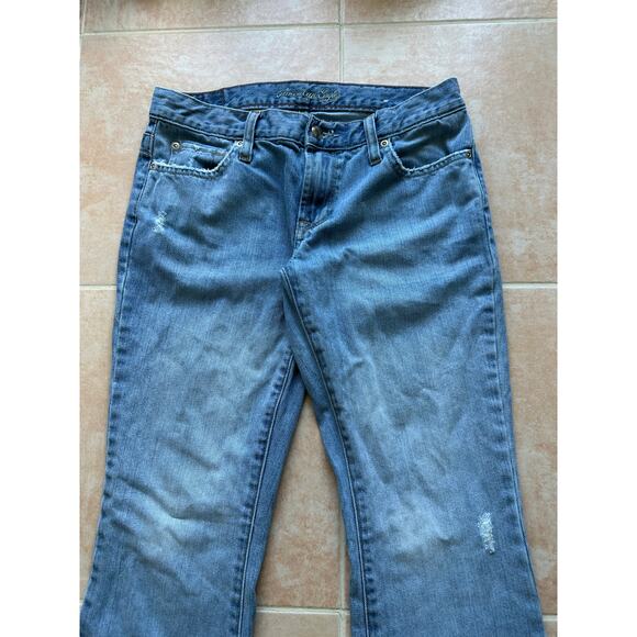 American Eagle Outfitters  Hipster skinny flare jeans  size  2 Petite - Picture 3 of 9